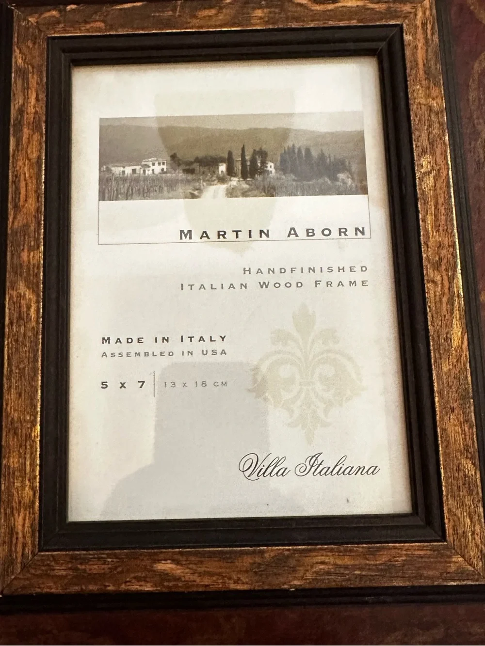 Martin Aborn picture frame
